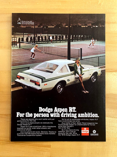 1976 print dodge aspen rt - 1976,
